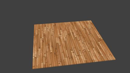 UV Wood Floor Texture Test