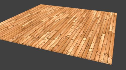 "Updated" UV Wood Floor Texture Test