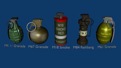 Grenade Pack (textured)