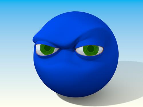 Blue V.1(Rigged)