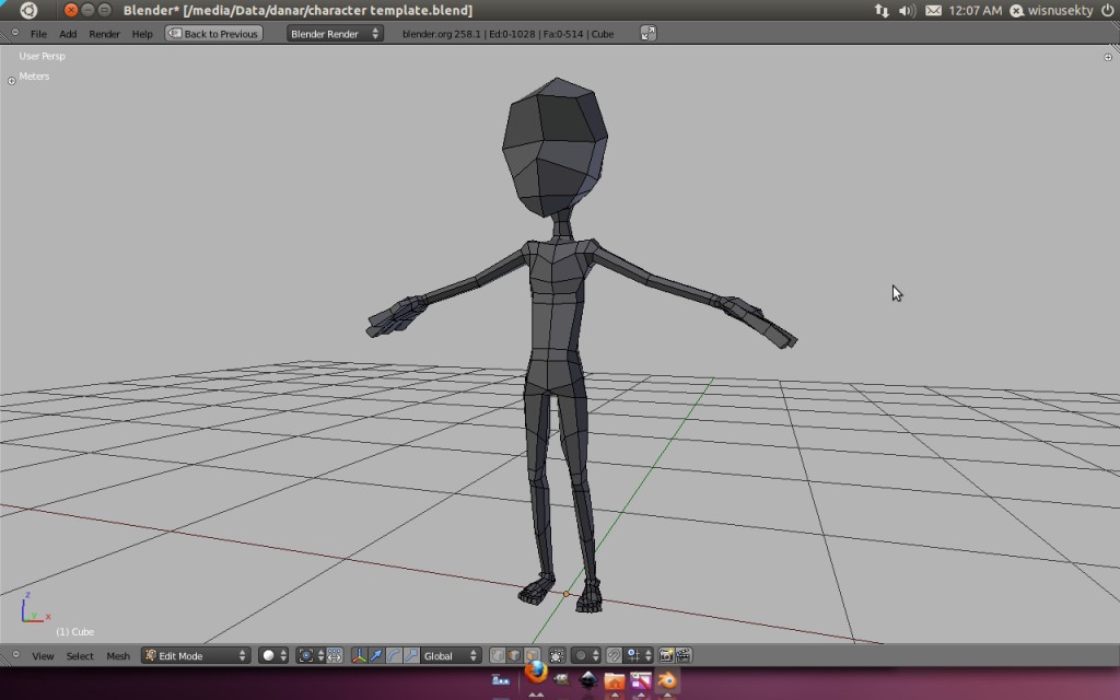 Character Modeling TEMPLATE