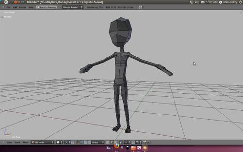 Character Modeling TEMPLATE