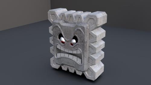 Thwomp - Super Mario Bros.