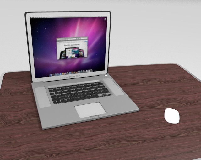 Mac Os Laptop (no Keys)