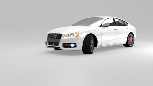 Audi S5 Rigged
