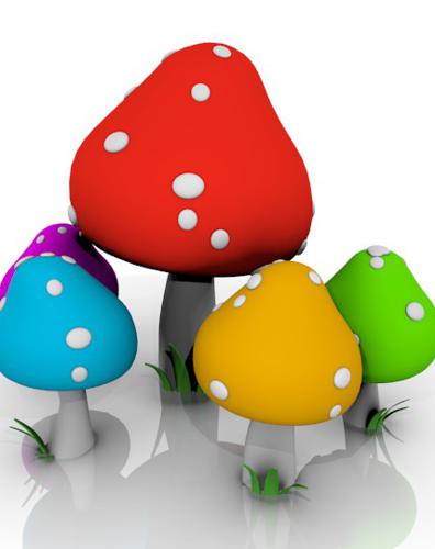 Color Mushroomes