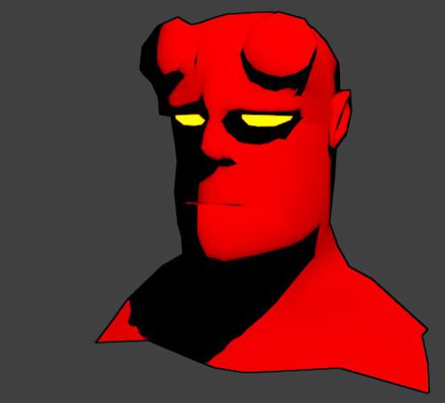 Hellboy Bust