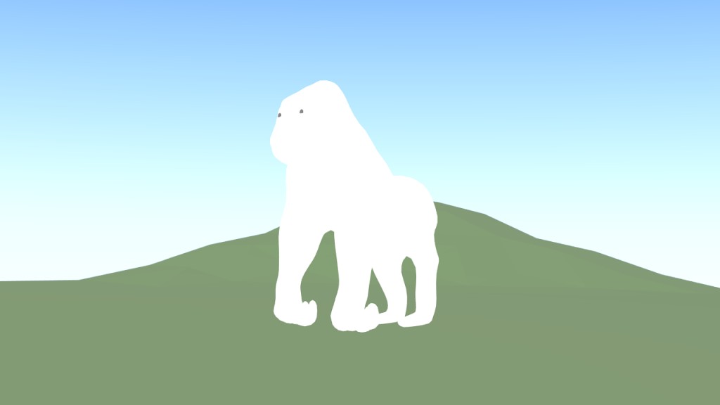 Blank Gorilla