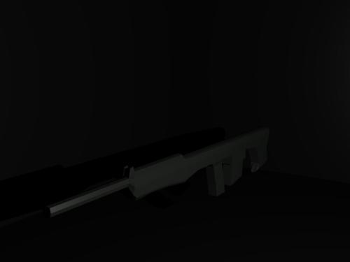 Rifle Base Mesh(Sci-Fi)