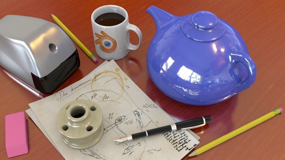 Artist's Desk (composition Of Good Household Objects)