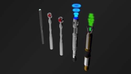 The Doctor's Sonic Screwdrivers