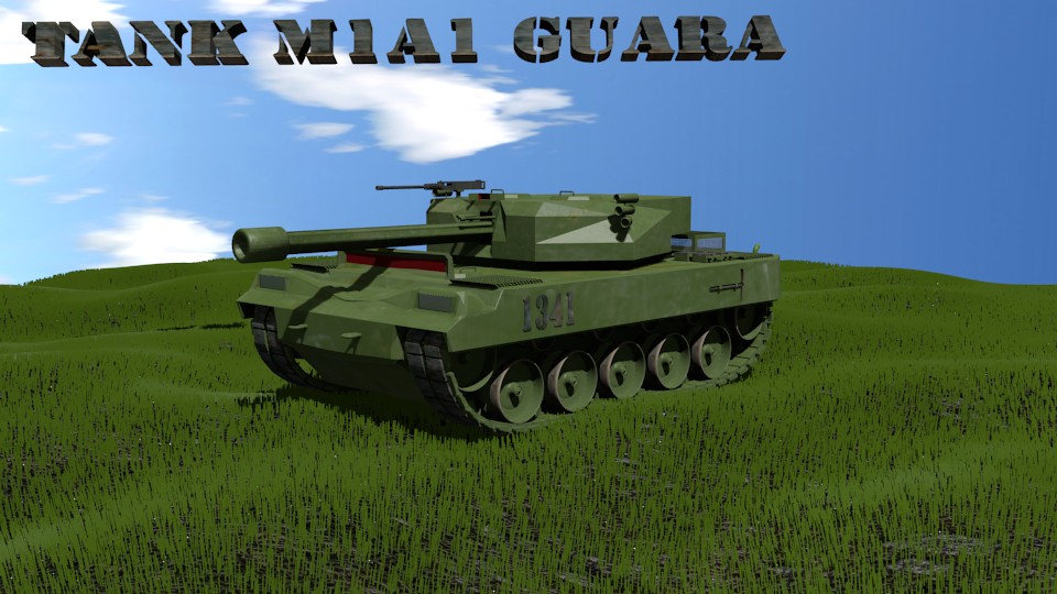 Tank M1A1 Guara