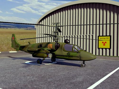 KA-52 Helicopter