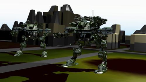 MVA-Defiant Class-City-Protector-Robots