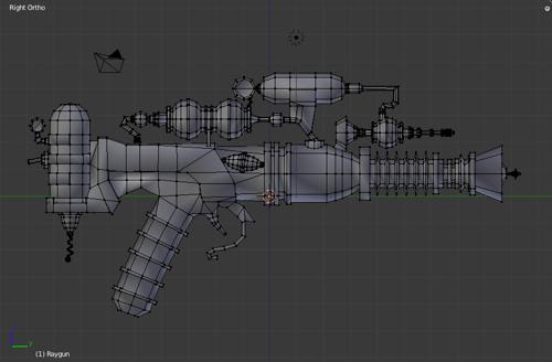 Art Deco / Seampunk Raygun