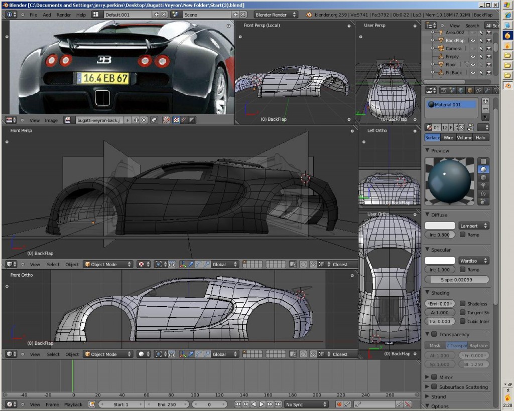 Bugatti Veyron (Round 1)