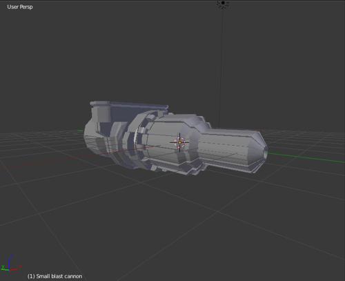 Auxiliary Mounted Cannon