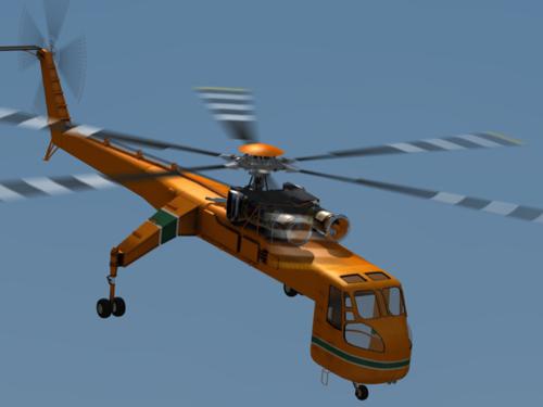 Skycrane Helicoptere