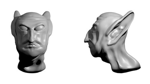 Sculpted Head