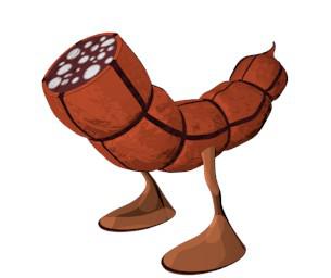 Cartoon Salami