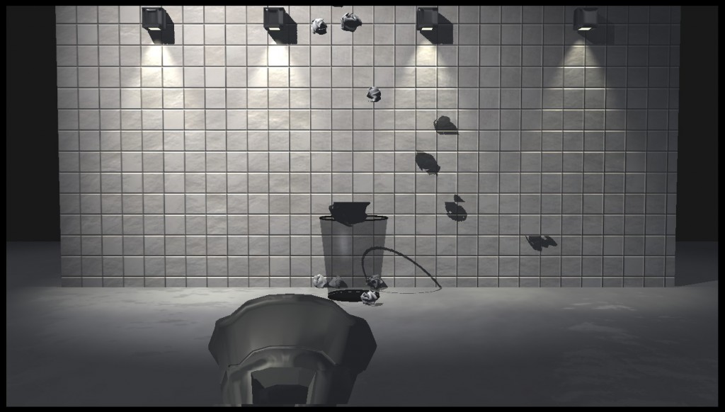 Paper Toss Game