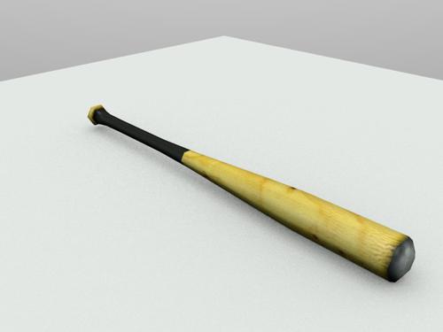 Baseball Bat (Low Poly)