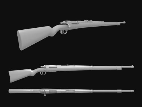 Gew. 98 Lowpoly