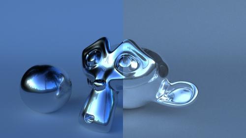 Shiny Metal Material - Cycles