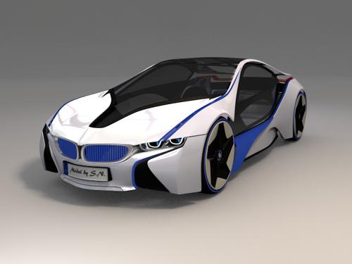 BMW I8 Concept Car (no Finish Model)