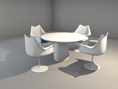 Design Chair And Table