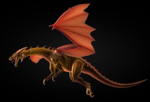 Dragon Rig And Textures