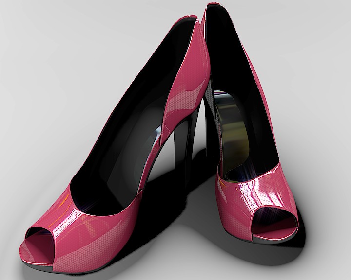 Pink Female Shoes