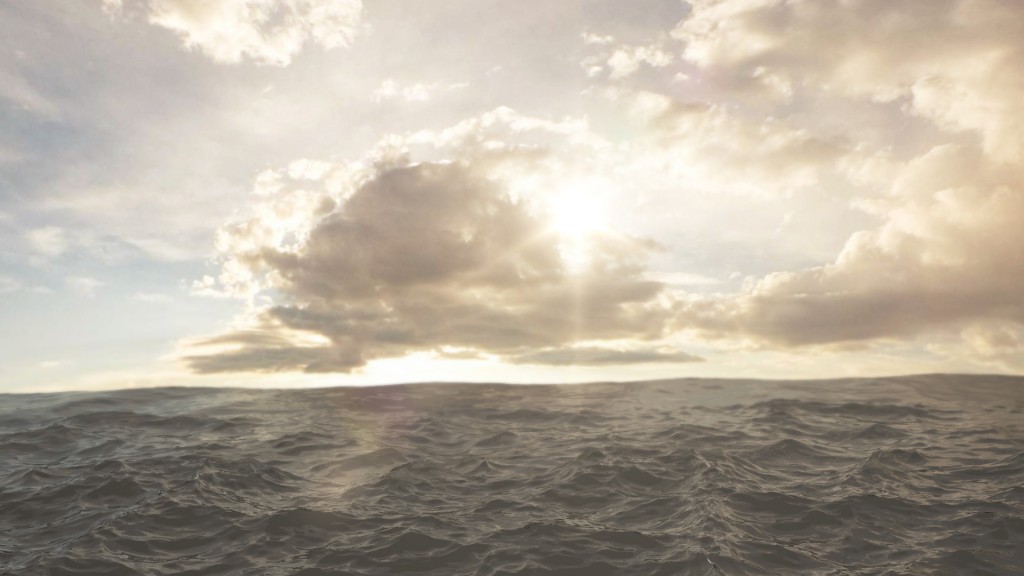 Cycles Realistic Ocean