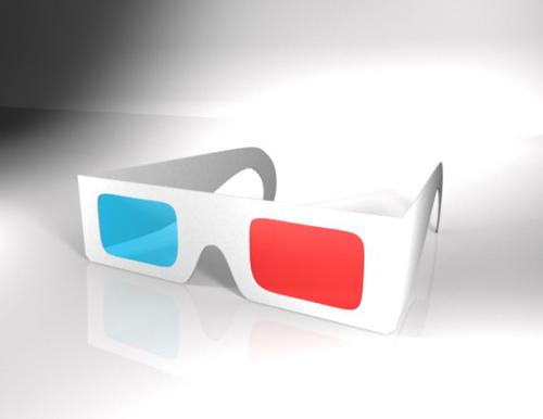 3D Anaglyph Glasses
