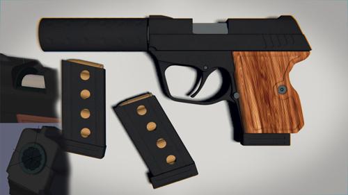 Czech Spy Pistol