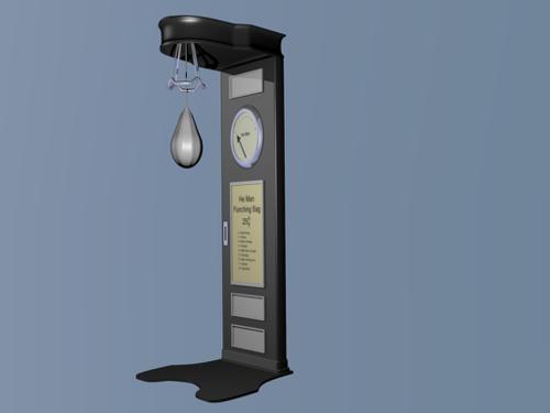 Old 25c Punching Bag Game
