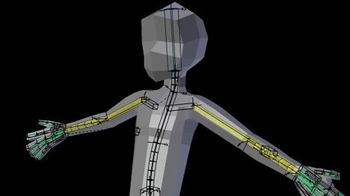 LowPoly Character - Rigged