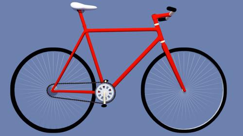 Bicycle (low Poly)