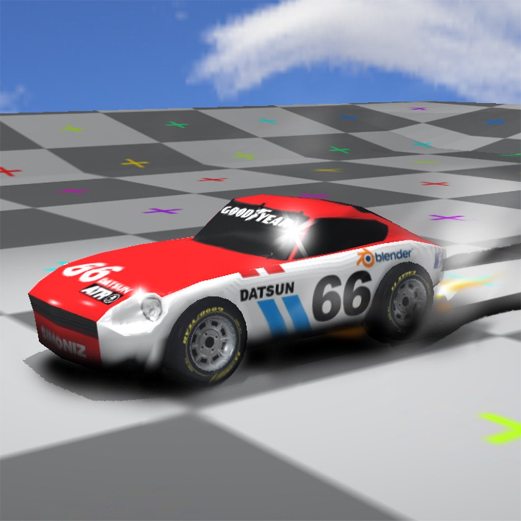 Datsun 240Z - Low Poly Model
