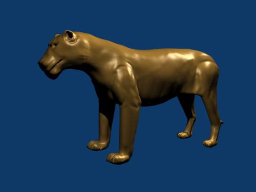 Highpoly Lion