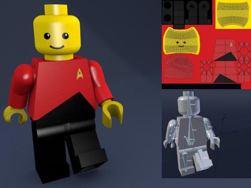 Lego Minifig Base