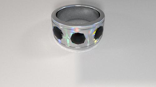 Yafaray Diamond Ring