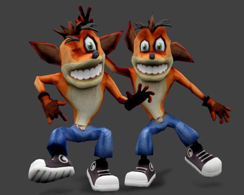 Crash Bandicoot (rigged)