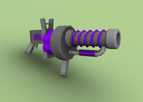 Sci-Fi Granade Launcher
