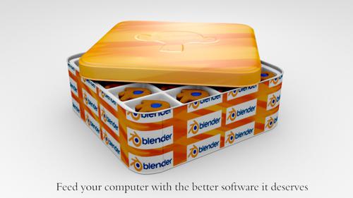 Blender Cookies Box