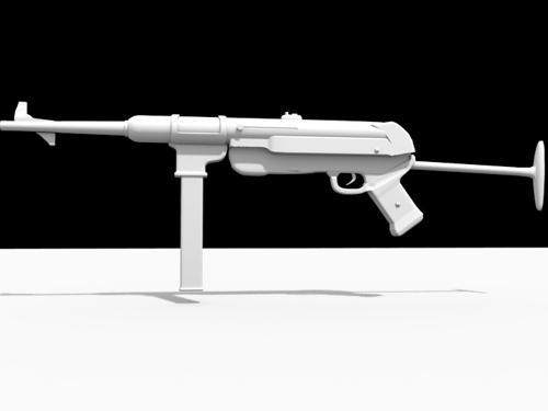Mp40(Untextured)