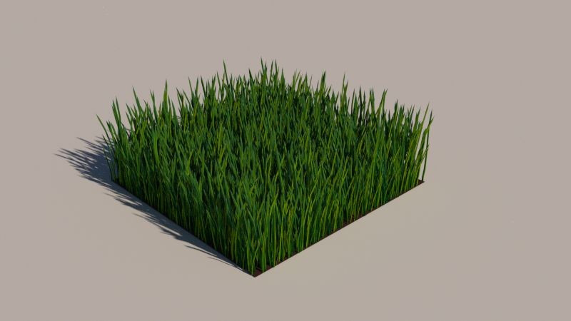 Grass For Luxrender