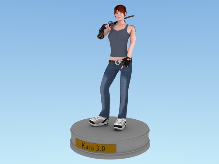 Kara Human Character