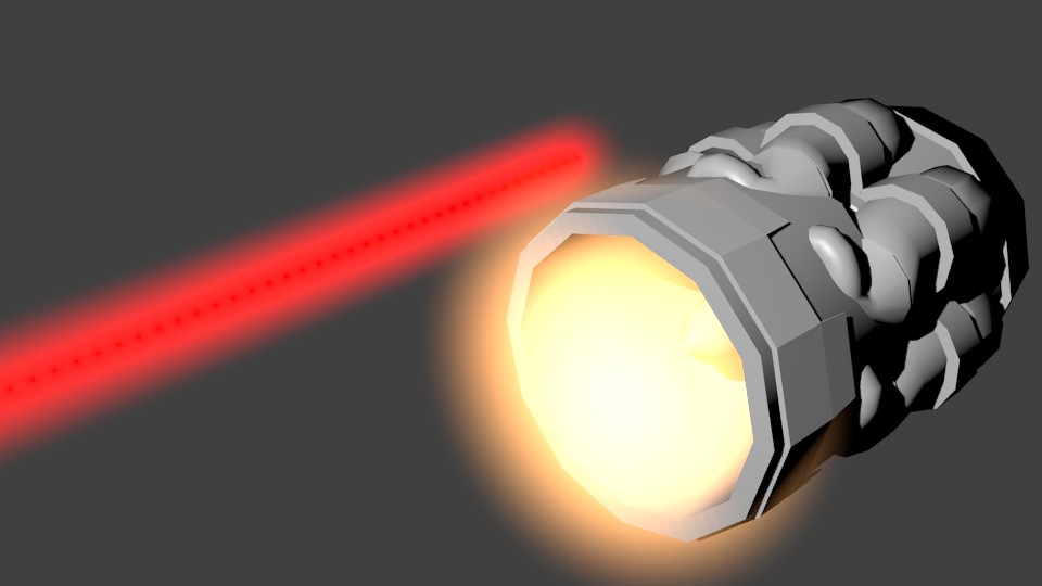 Laser and Engine Halos  effect