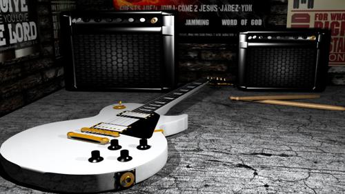 Les Paul Alpine White